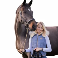 Blousons Et Manteaux*Pénélope - Doudoune sans manches femme NewRoge bering sea Bleu