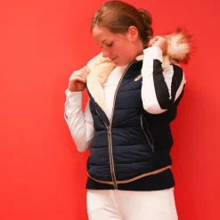 Blousons Et Manteaux*Pénélope - Doudoune sans manches Roger Marine