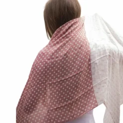 Écharpes*Pénélope - Echarpe Alix vieux / écru Rose