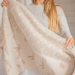 Écharpes*Pénélope - Echarpe femme Lana / écru Beige