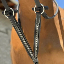 Martingales*Pénélope - Flèche de martingale Point sellier Noir