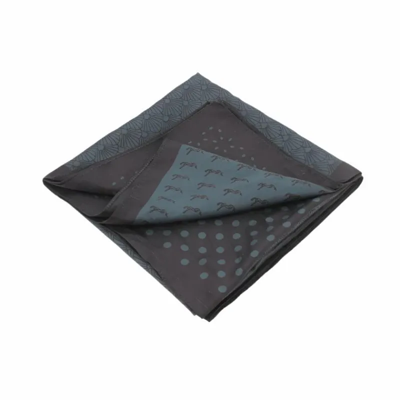 Écharpes*Pénélope - Foulard Mya / canard Noir