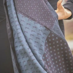 Écharpes*Pénélope - Foulard Mya / canard Noir