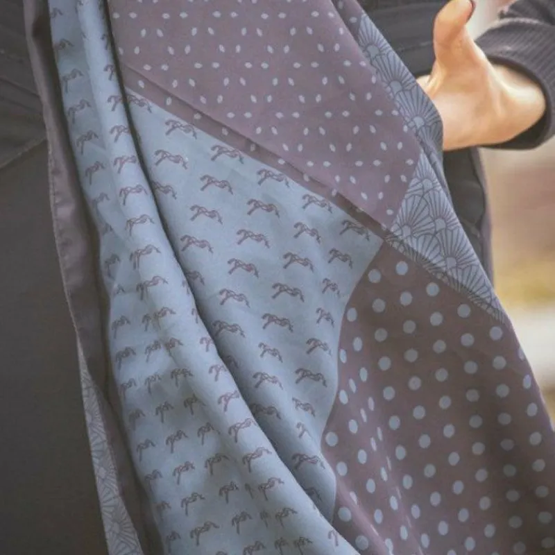 Écharpes*Pénélope - Foulard Mya / canard Noir