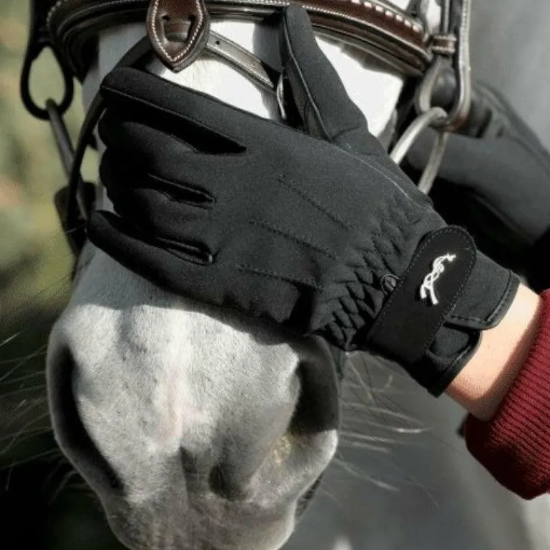 Gants D'Équitation|Gants D'Équitation*Pénélope - Gants compétition Noir