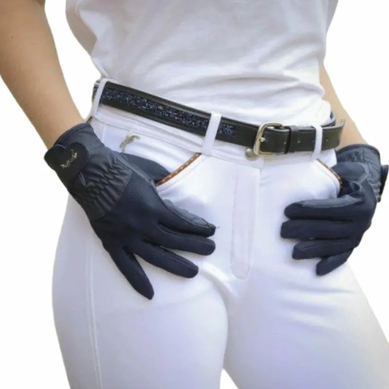 Gants D'Équitation|Gants D'Équitation*Pénélope - Gants Hiver marine