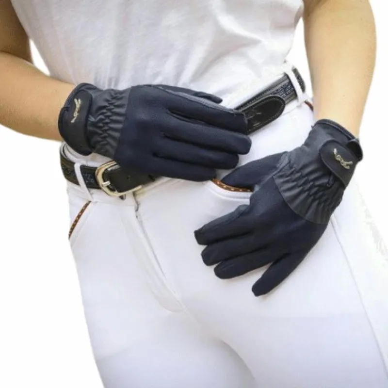 Gants D'Équitation|Gants D'Équitation*Pénélope - Gants Hiver marine