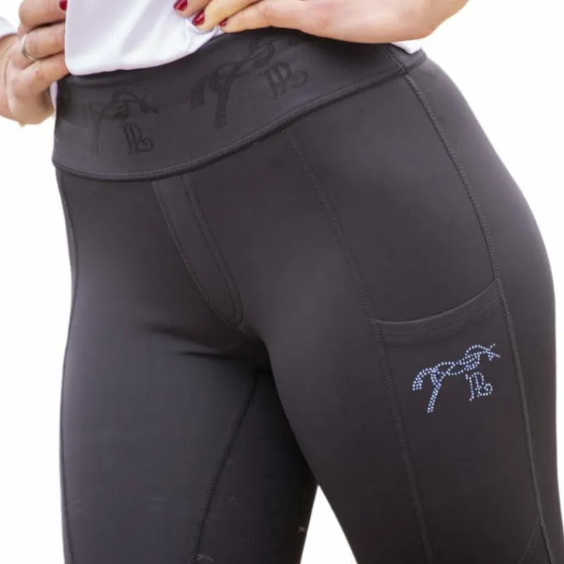 Hot - Legging d'équitation femme Delphe pull-on Leggings D'Équitation