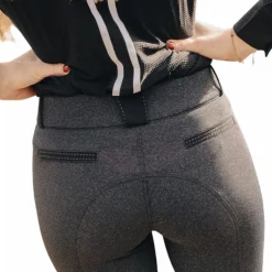 Pantalons D'Équitation*Pénélope - Pantalon d'équitation femme Romy chiné Gris