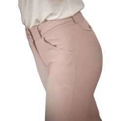 Clearance - Pantalon d'équitation femme Elegance poudré Pantalons D'Équitation