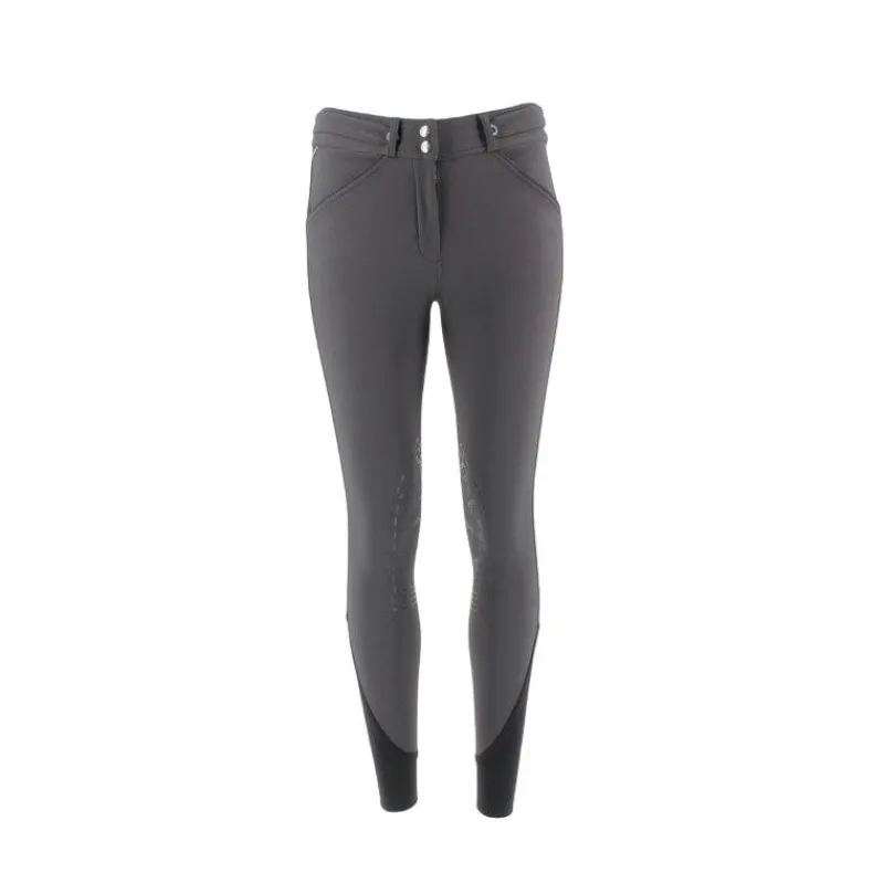 Pantalons D'Équitation*Pénélope - Pantalon d'équitation fille point sellier foncé Gris