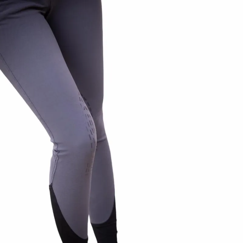 Pantalons D'Équitation*Pénélope - Pantalon d'équitation fille point sellier foncé Gris