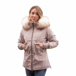 - Parka femme Steppy taupe Blousons Et Manteaux