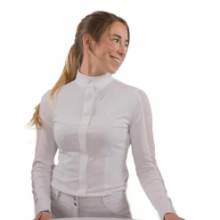 Sale - Polo de concours manches longues femme Las Honey Polos Et Chemises