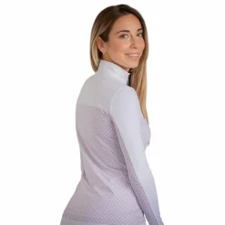 Outlet - Polo de concours manches longues femme Debbie / rose Polos Et Chemises