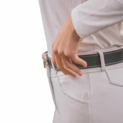 Polos Et Chemises*Pénélope - Polo de concours manches longues femme Séville mesh Blanc