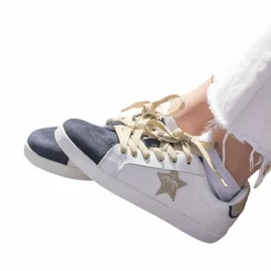 Chaussures De Ville*Pénélope - Sneakers Neptune / marine Blanc