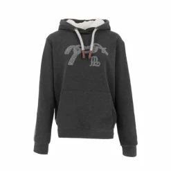 Pulls Et Gilets*Pénélope - Sweat à capuche Kathya foncé Gris