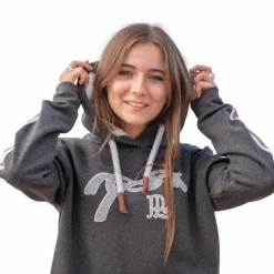 Pulls Et Gilets*Pénélope - Sweat à capuche Kathya foncé Gris