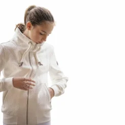 Pulls Et Gilets*Pénélope - Sweatshirt à capuche manches longues junior Laponia écru Blanc