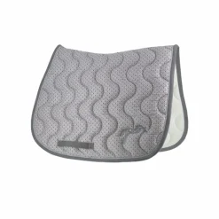 Tapis Cso/ Mixtes|Tapis De Selle*Pénélope - Tapis de selle Art Déco Gris