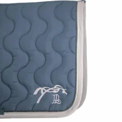 Tapis De Selle|Tapis Cso/ Mixtes*Pénélope - Tapis de selle Diamant bering sea/ blanc Bleu