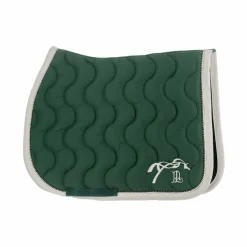 Tapis De Selle|Tapis Cso/ Mixtes*Pénélope - Tapis de selle Diamant foncé/ blanc Vert