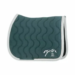 Tapis Cso/ Mixtes|Tapis De Selle*Pénélope - Tapis de selle Diamant canard/ blanc Bleu