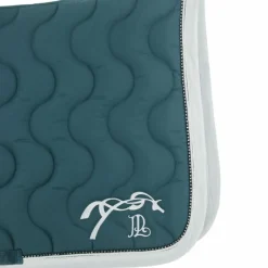 Tapis Cso/ Mixtes|Tapis De Selle*Pénélope - Tapis de selle Diamant canard/ blanc Bleu