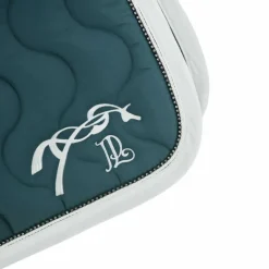 Tapis Cso/ Mixtes|Tapis De Selle*Pénélope - Tapis de selle Diamant canard/ blanc Bleu