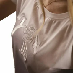 Online - T-shirt manches courtes femme Poppy Strass tie-dye T-Shirts Et Baselayers