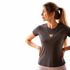 Best - T-shirt manches courtes femme Lovely anthracite T-Shirts Et Baselayers