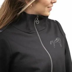 Pulls Et Gilets*Pénélope - Veste Tweeny strass Noir