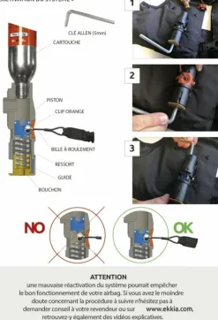 Sale / Equithème - Cartouche Air-bag Cartouches|Airbags Pénélope