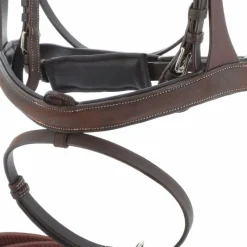 Bridons Poneys|Bridons*Privilège Equitation Privilege Equitation - Bridon Touquet avec rênes marron Havane