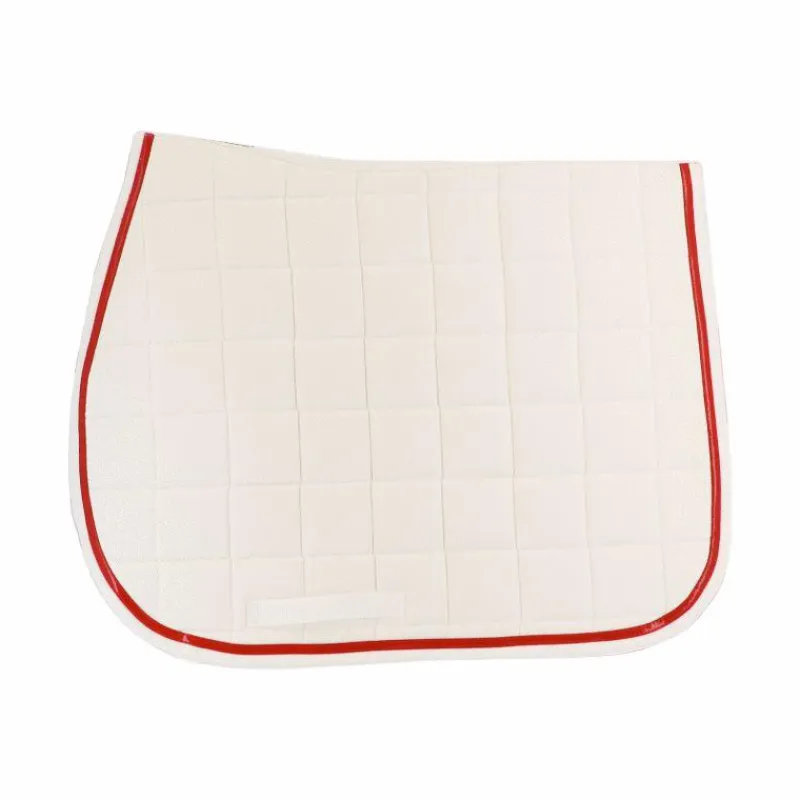 New - Tapis de selle Daytona /rouge Tapis Cso/ Mixtes|Tapis De Selle