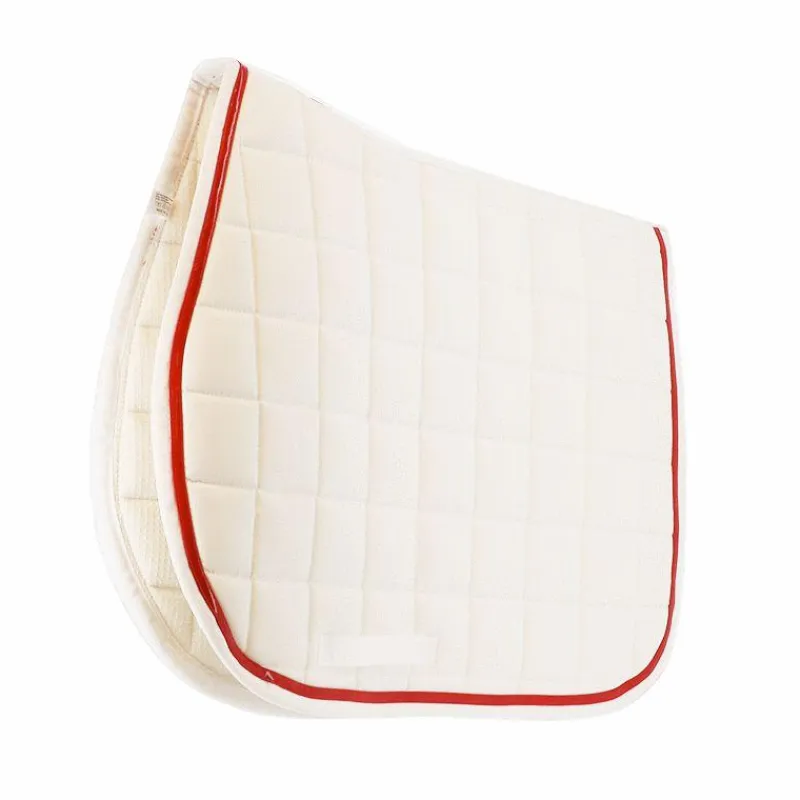 New - Tapis de selle Daytona /rouge Tapis Cso/ Mixtes|Tapis De Selle