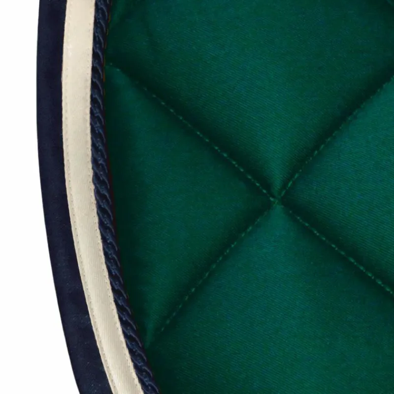 Tapis Cso/ Mixtes|Tapis De Selle*Privilège Equitation - Tapis de selle Del Mar forêt/marine Vert