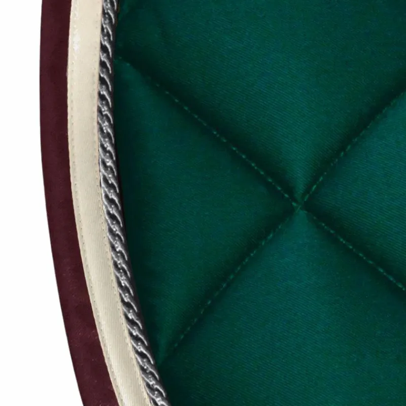 Tapis Cso/ Mixtes|Tapis De Selle*Privilège Equitation - Tapis de selle Del Mar forêt/bordeaux Vert