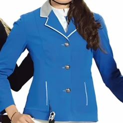 Airbags Privilège Equitation|Vestes De Concours*Privilège Equitation - Veste Airsafe concours dame bleu électrique