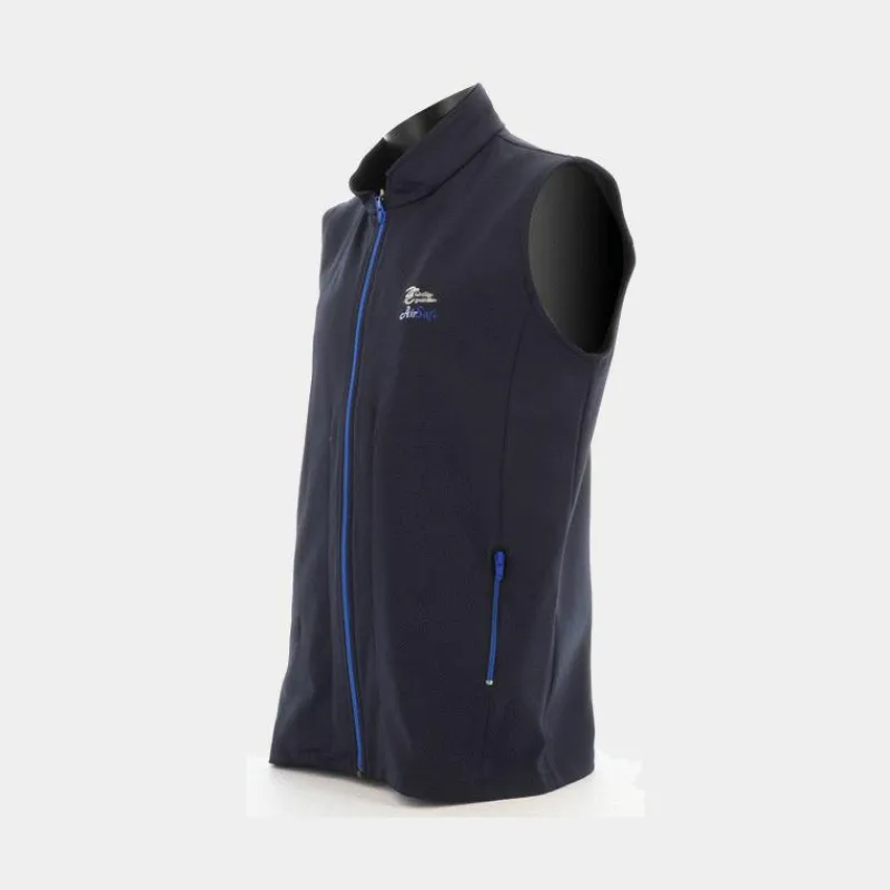 Airbags Privilège Equitation|Blousons Et Manteaux*Privilège Equitation - Veste sans manches Airsafe Softshell marine homme