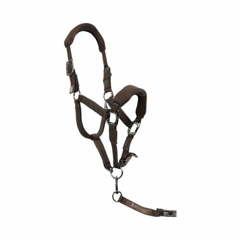 Clearance - Ensemble licol ergonomique et longe Dorai en mesh Licols Poneys|Ensembles Licols Et Longes