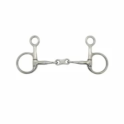 Mors Baucher|Mors Poneys*Pro Confort - Mors Baucher double brisure lien plat
