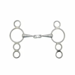 Discount - Mors Pessoa 3 anneaux double brisure lien plat Mors Pessoa|Mors Poneys