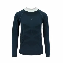 Polos Et Chemises*Pro Series - Polo manches longues Seamless Marine