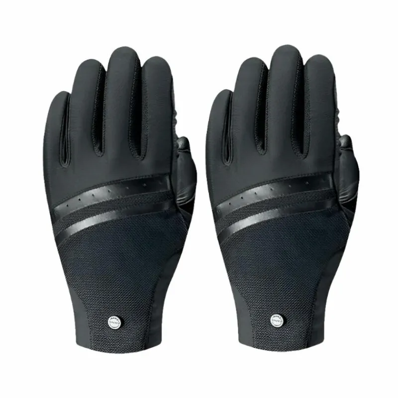 Gants D'Équitation|Cso*Racer - Gants d'équitation Création Noir