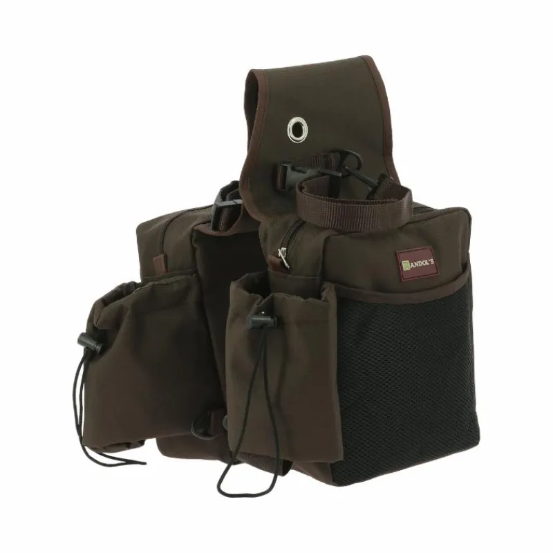 Hot - Sacoche de randonnée double brun Bagagerie|Sacoches