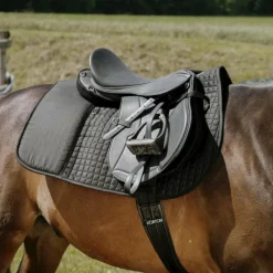 Tapis De Randonnée|Tapis De Selle*Randol's - Tapis long de randonnée Confort Noir