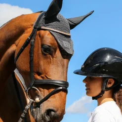 Cso|Bonnets Pour Chevaux*RG Italy - Bonnet court crochet gris