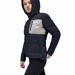 Blousons Et Manteaux*RG Italy - Doudoune manches longues femme Hooded Puffer Marine